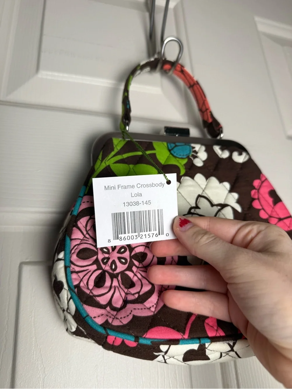 NWT Vera Bradley Lola Mini Frame Crossbody LAST ONE